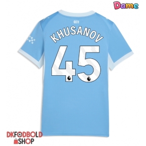 Manchester City Abdukodir Khusanov #45 Hjemmebanetrøje Dame 2026-27 Kort ærmer Manchester City Abdukodir Khusanov #45 Hjemmebanetrøje Dame 2026-27 Kort ærmer